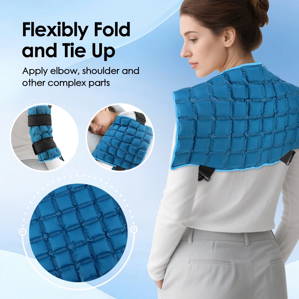 Hailicare Reusable Hot And Cold Compress Wrap For Muscle Relief