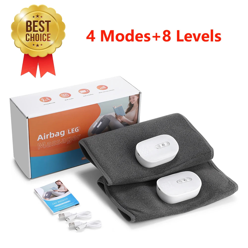 Hailicare Wireless Air Compression Calf And Leg Massager
