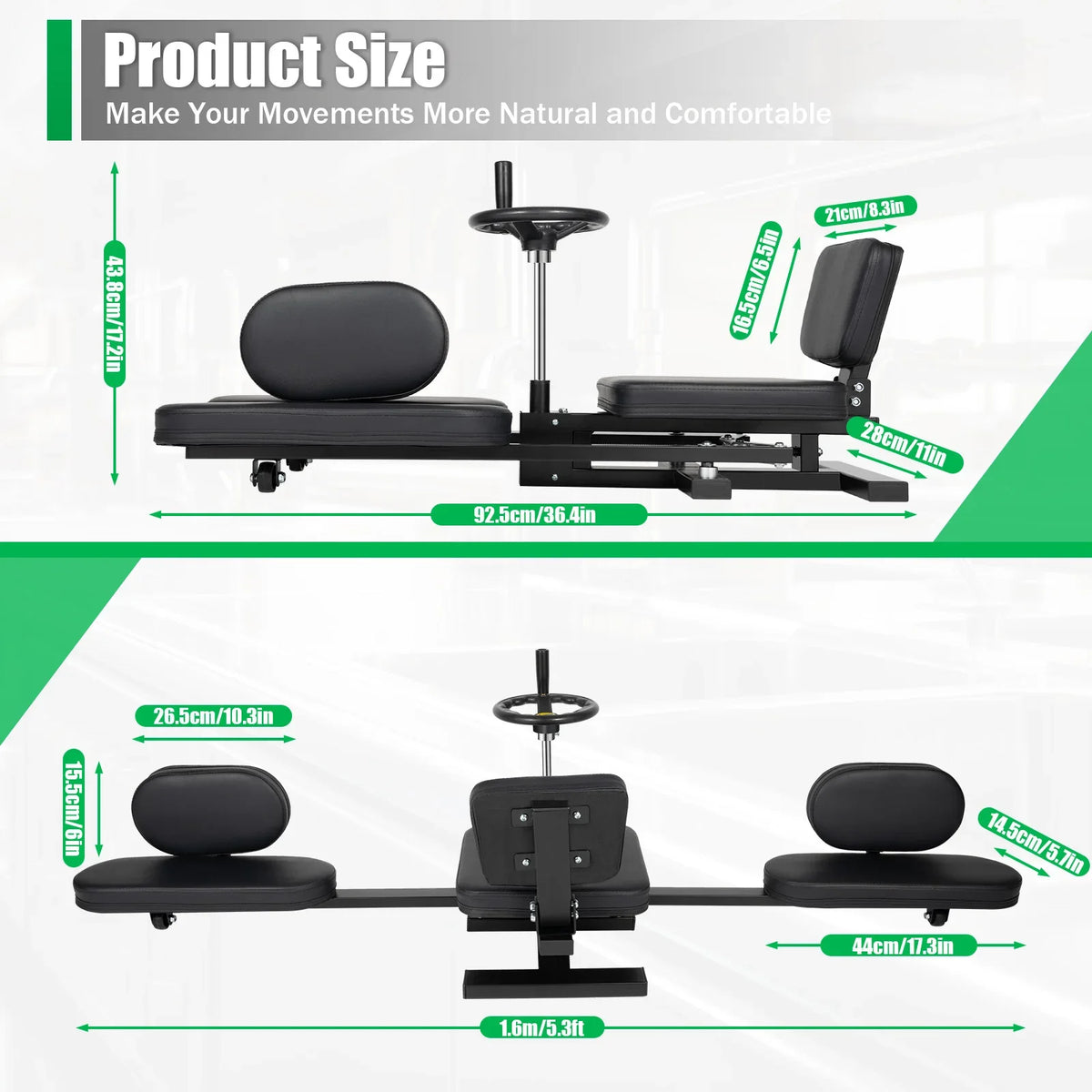 Leg Stretcher 3 Bar Leg Spreader Heavy Duty For Flexibility