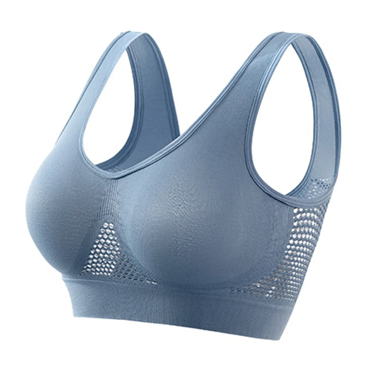 Womens High Support Racerback Sports Bra For Running Yoga Fitness