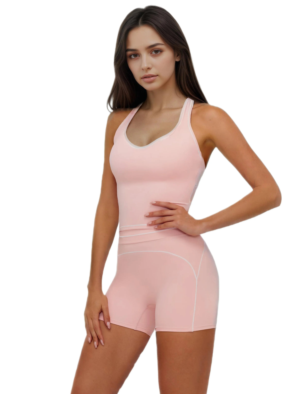 Airila Women Two Piece Yoga Set With Removable Pads Fitness