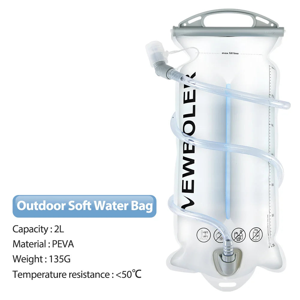 BPA Free PEVA Hydration Bladder Water Reservoir For Outdoor Sports