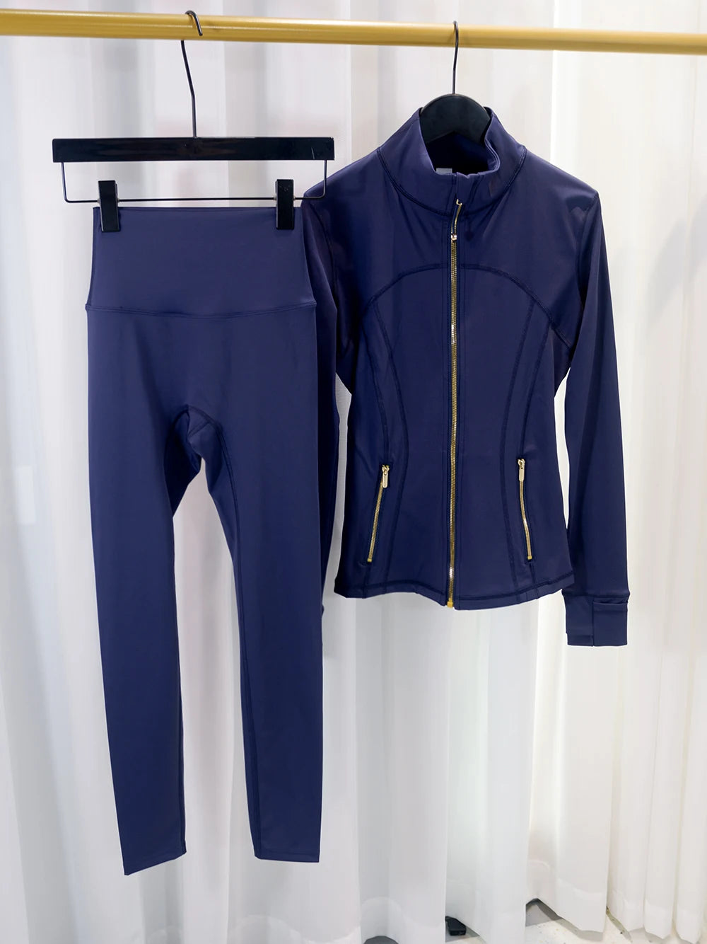 Lulu Flora Women Quick Dry Jacket And Yoga Pants Set