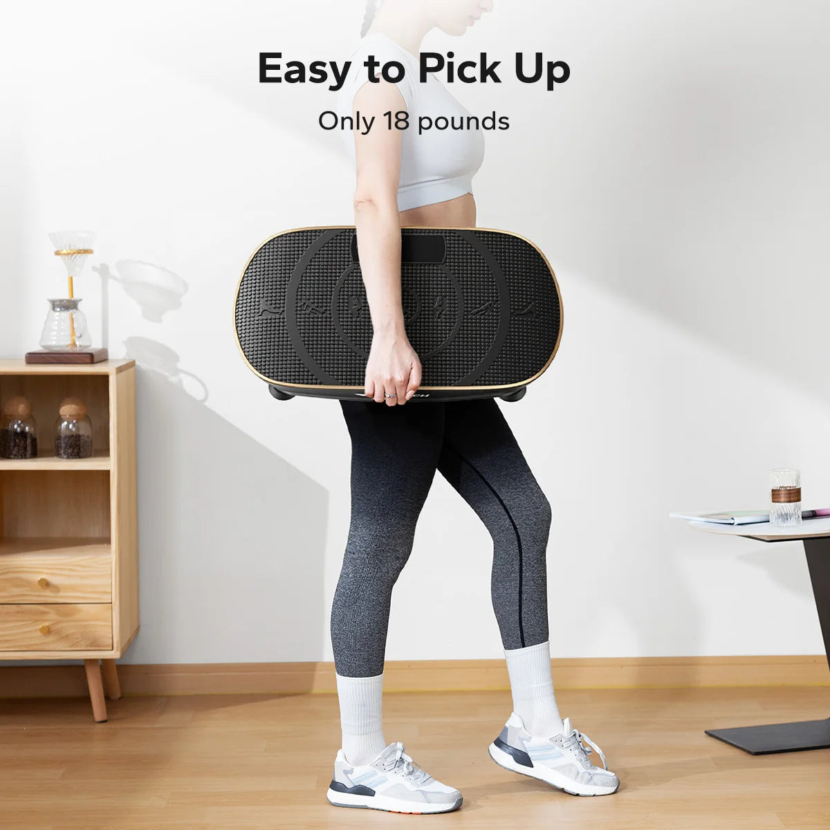 MERACH Vibration Plate Exercise Machine For Full Body Workout And Weight Loss