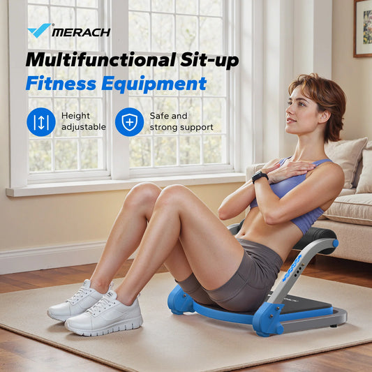 Merach Automatic Rebound Ab Crunch Machine For Home Workouts