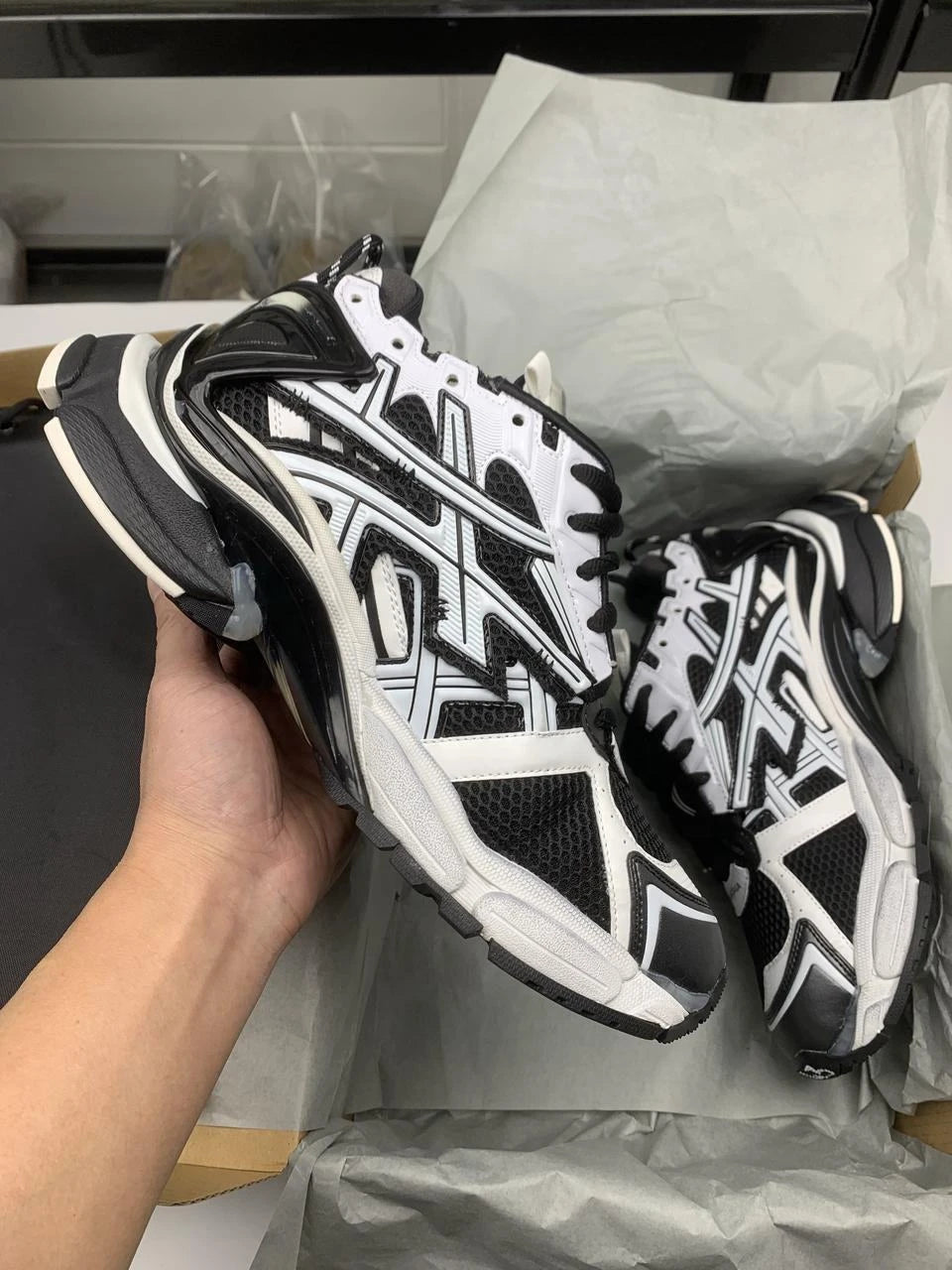 Unisex Running Shoes Polyester Upper Rubber Outsole