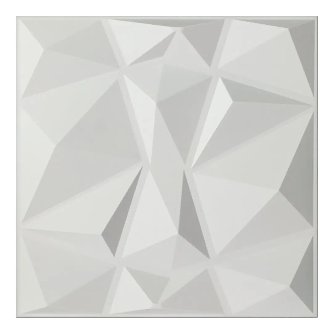 Art3d 3D PVC Wall Panels Diamond Relief Tiles Pack