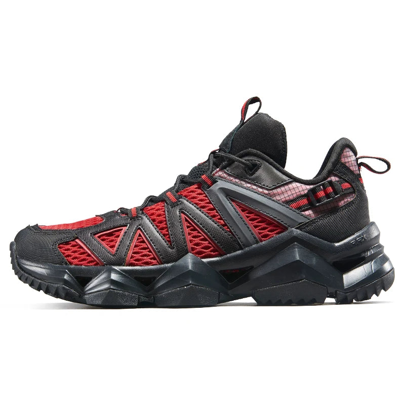 Rax Men Breathable Mesh Hiking Shoes For Outdoor Trekking