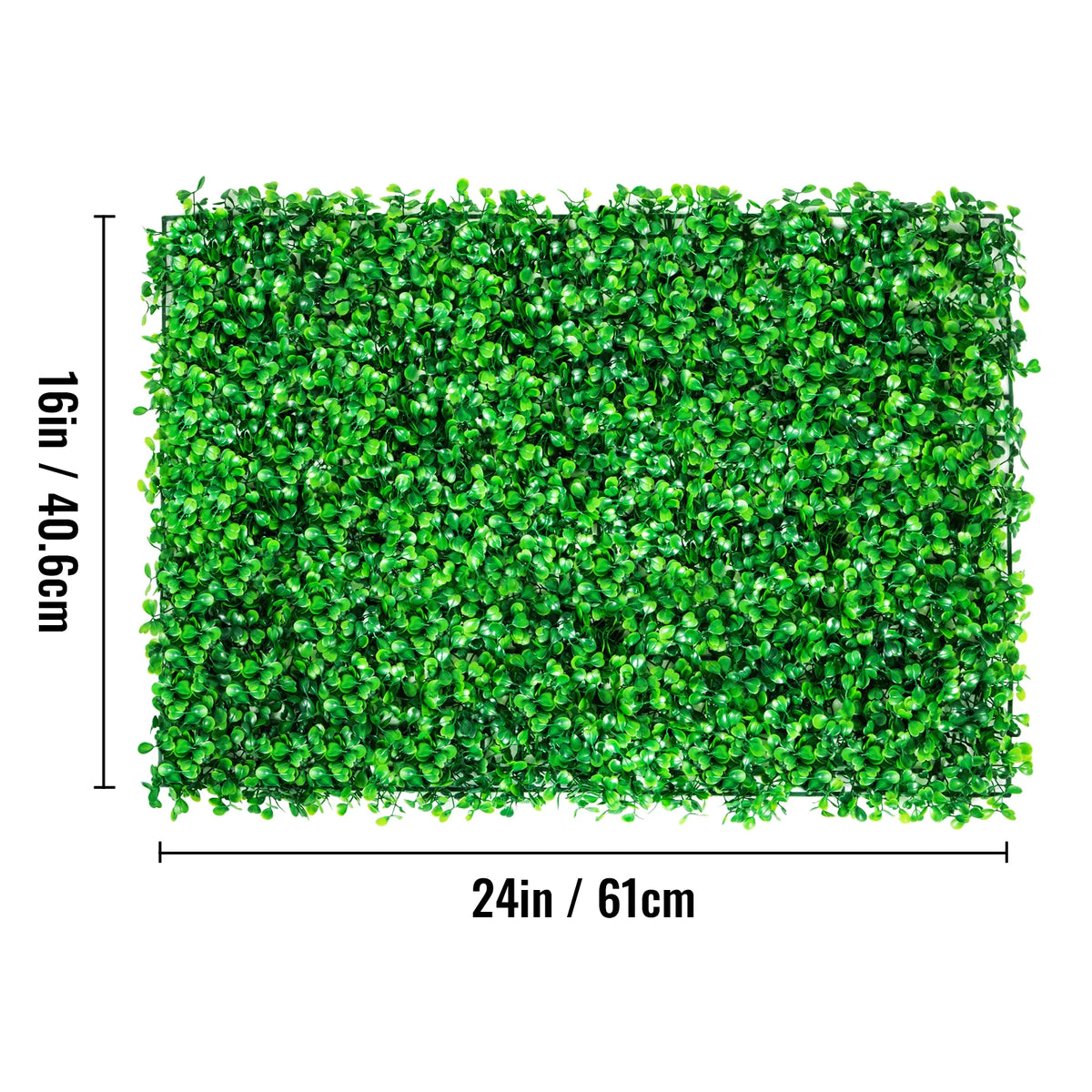 SucceBuy Artificial Boxwood Hedge Wall Panel Fake Grass Screen