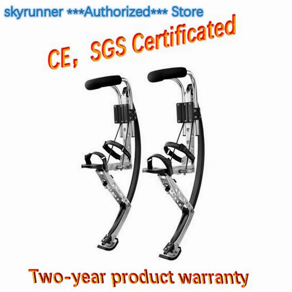 Skyrunner Adult Kangaroo Jumping Stilts Fitness Exercise Bounce Shoes