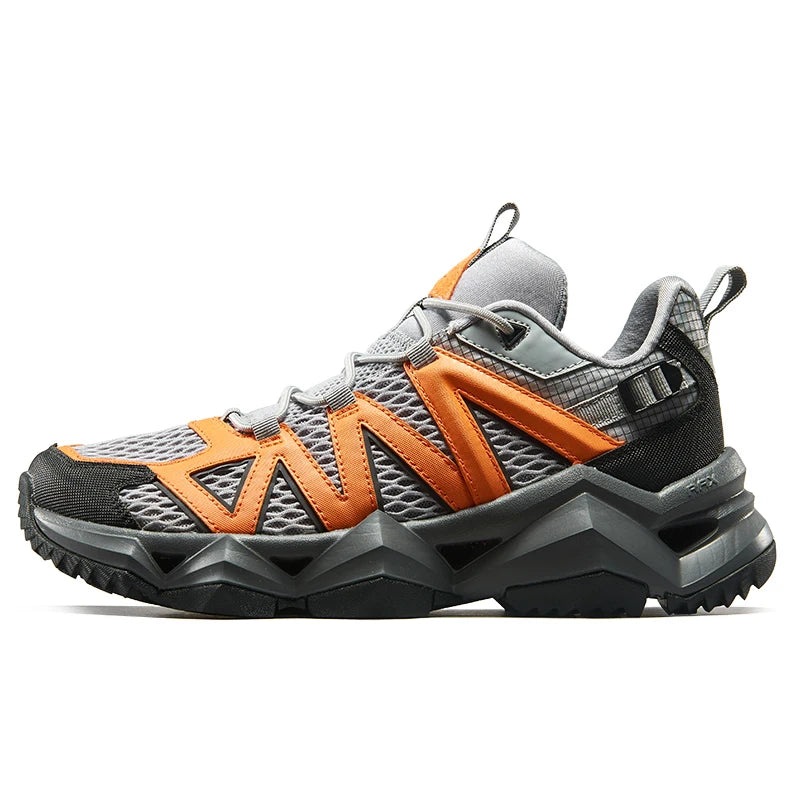 Rax Men Breathable Mesh Hiking Shoes For Outdoor Trekking