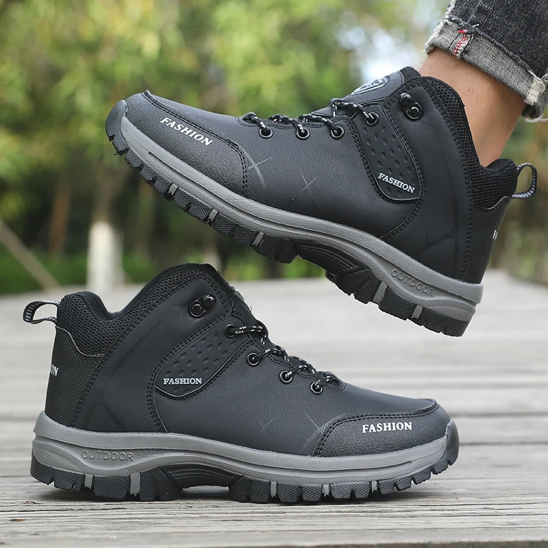 Big Running Men Waterproof Hiking Boots Outdoor Shoe