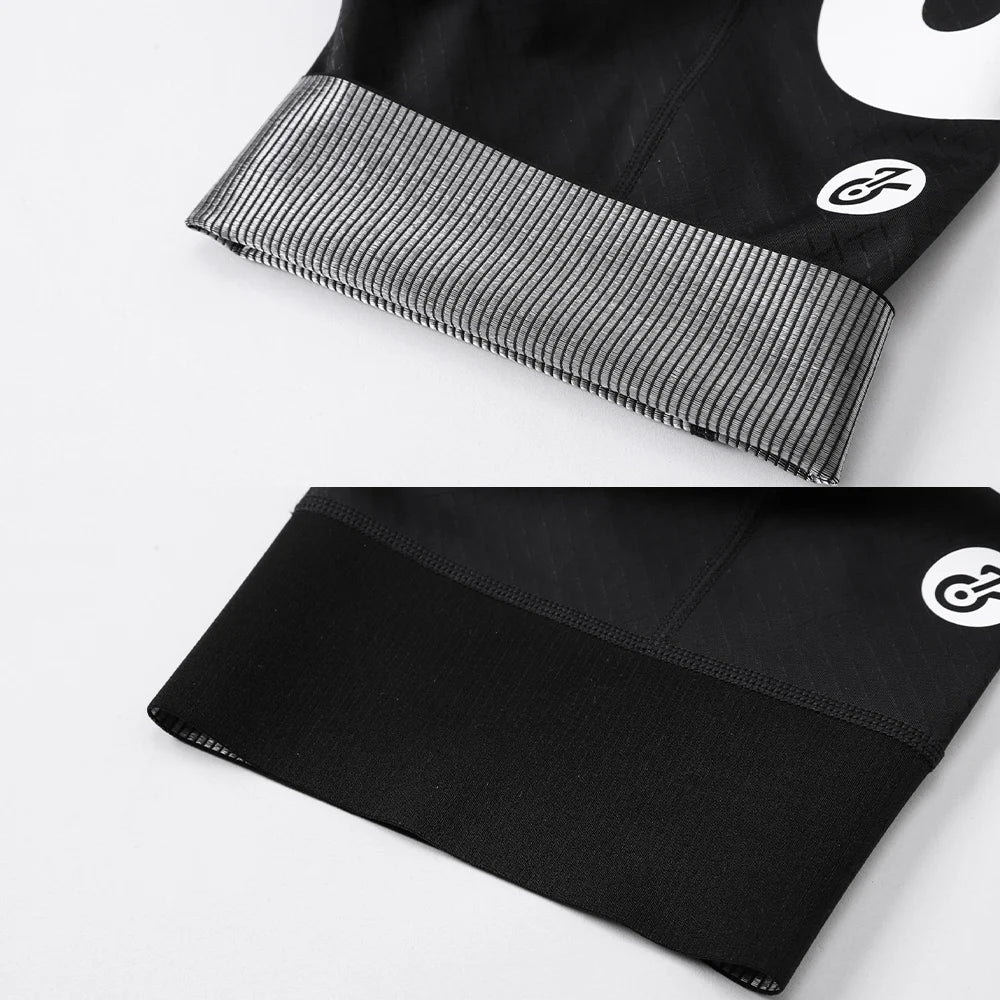 YKYWBIKE Cycling Bib Shorts With Padded Cushion For Road Riding