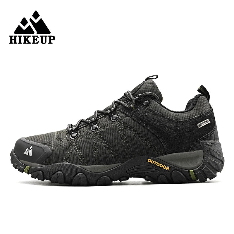 HIKEUP Men's Lightweight Non Slip Breathable Outdoor Hiking Shoes