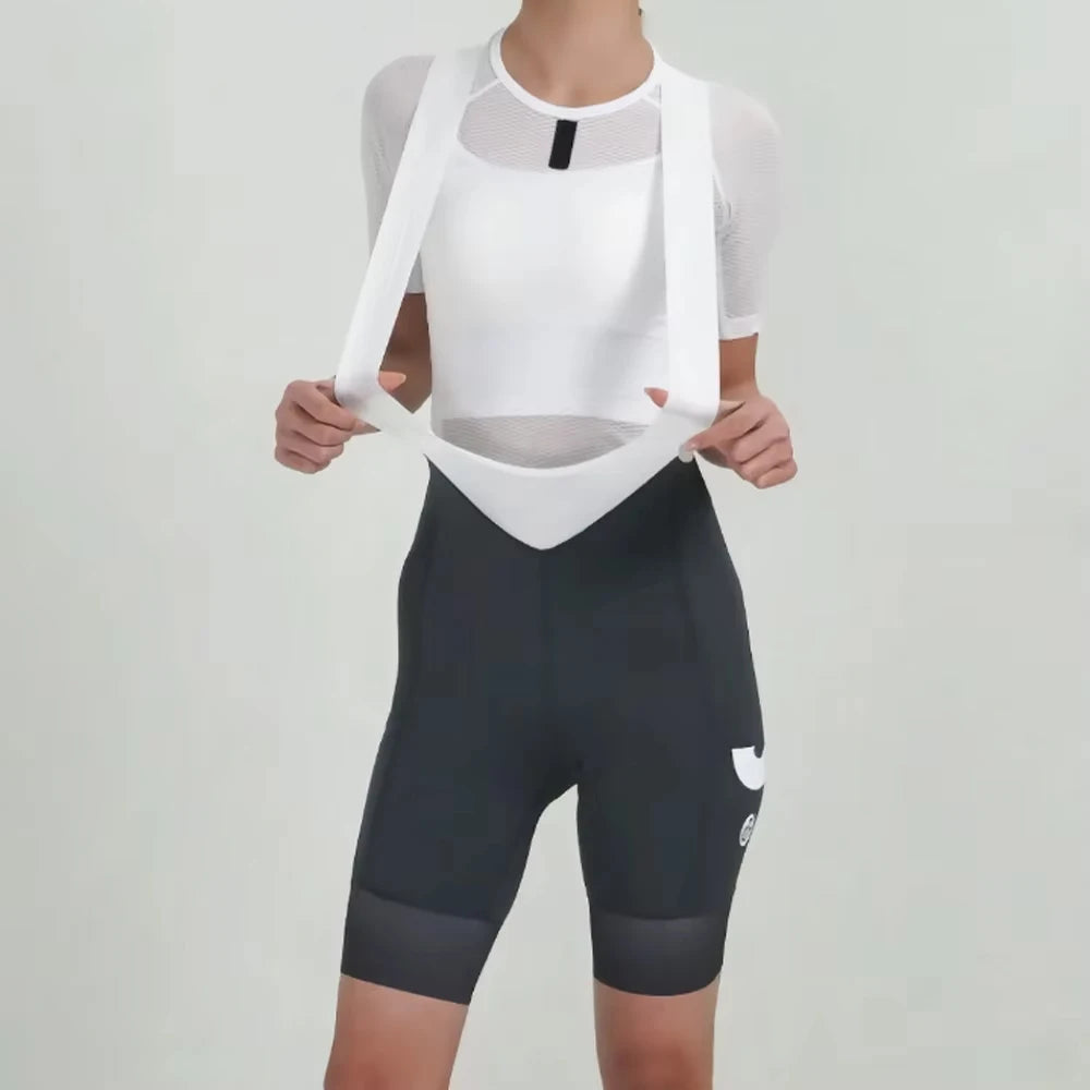 YKYWBIKE Cycling Bib Shorts With Padded Cushion For Road Riding