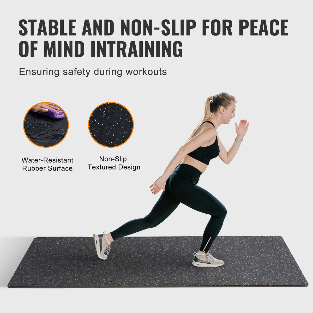 Succebuy Interlocking Rubber Foam Floor Mats For Gym Home