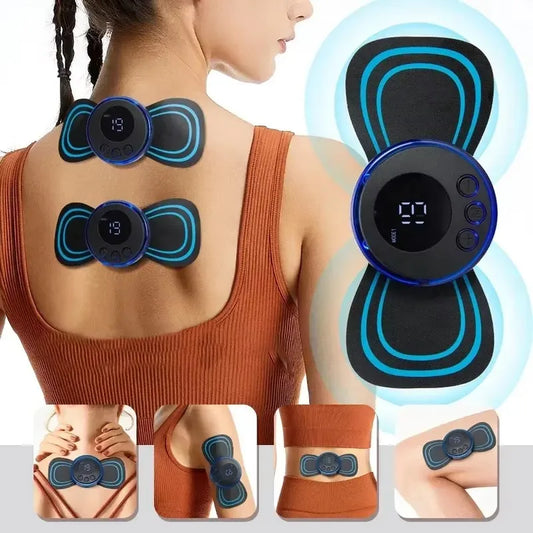 BXA Portable USB Massage Patch Massager For Neck And Shoulders