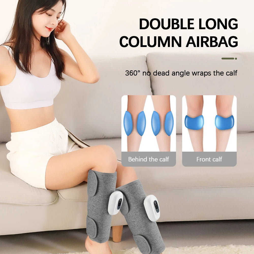 Hailicare Wireless Air Compression Calf And Leg Massager