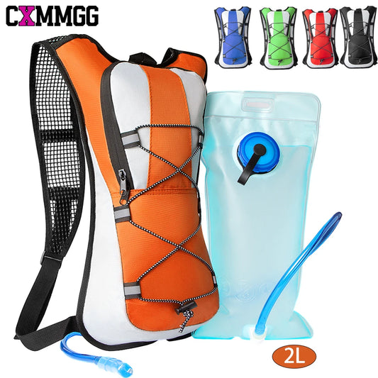 CXMMGG Lightweight Hydration Backpack With Water Bladder For Hiking And Cycling