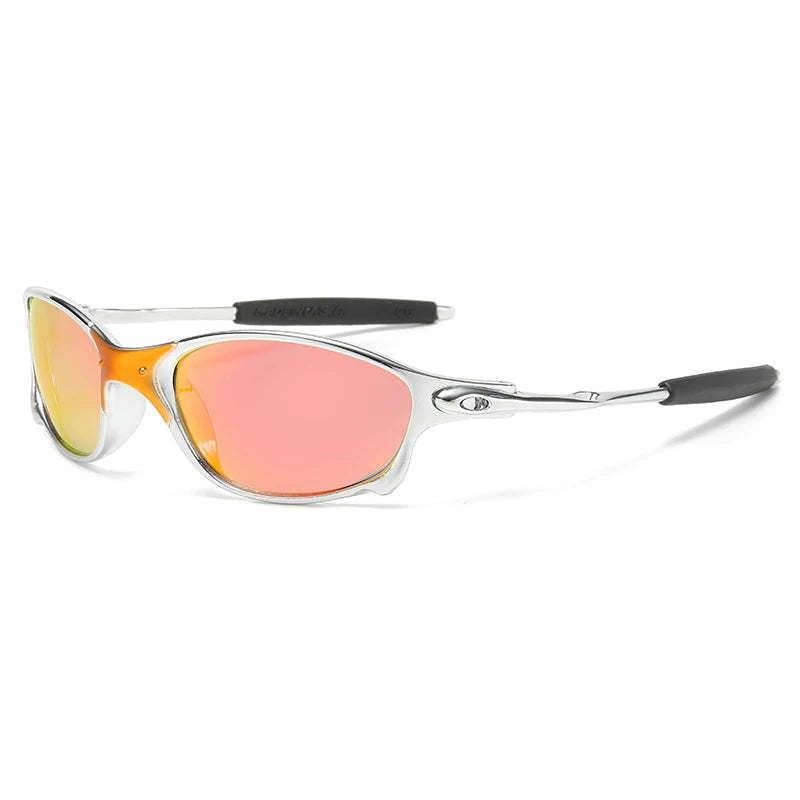 UV400 Sport Sunglasses For Men Women Cycling Eyewear Plastic Frame