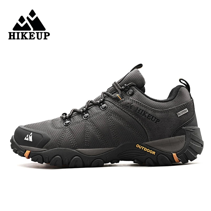 HIKEUP Men's Lightweight Non Slip Breathable Outdoor Hiking Shoes