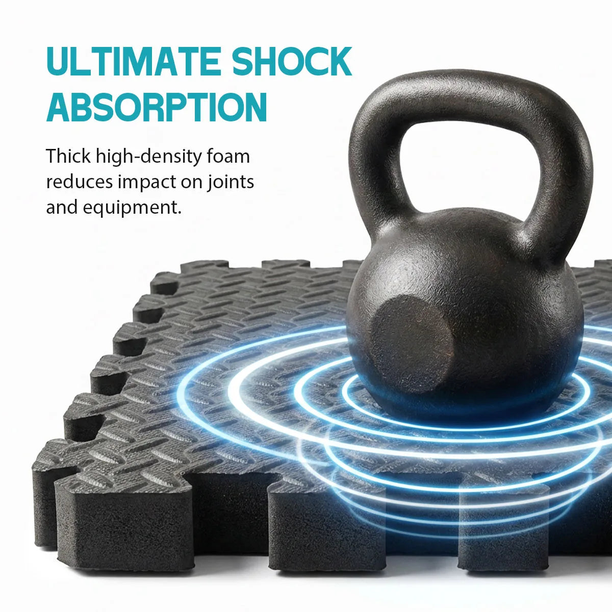 Eva Interlocking Foam Exercise Mat For Home Gym Flooring