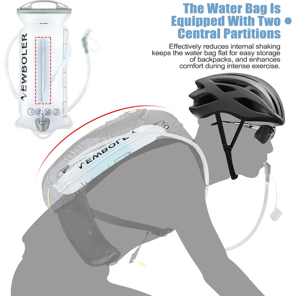 BPA Free PEVA Hydration Bladder Water Reservoir For Outdoor Sports