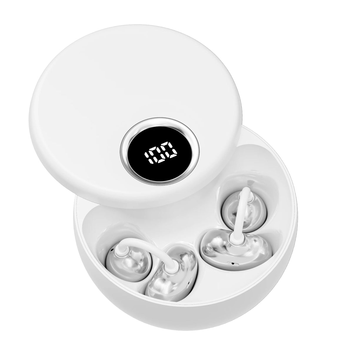 SHUKE Open Ear Clip True Wireless Bluetooth Headphones With Case