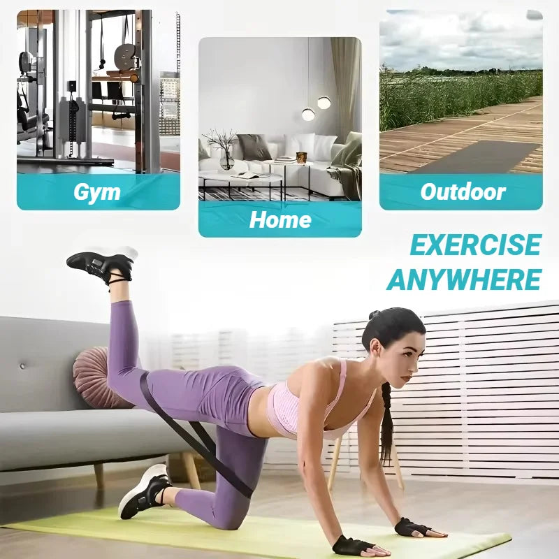 TPE Exercise Resistance Bands For Strength Training And Yoga