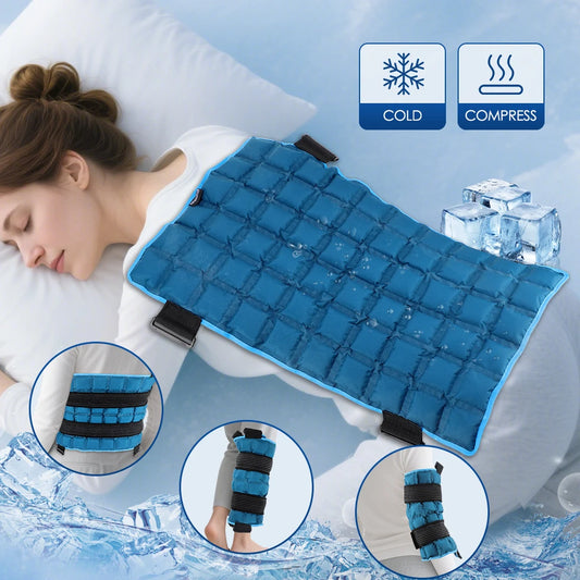 Hailicare Large Ice Pack For Muscle Relief Reusable Hot Cold Gel Pack