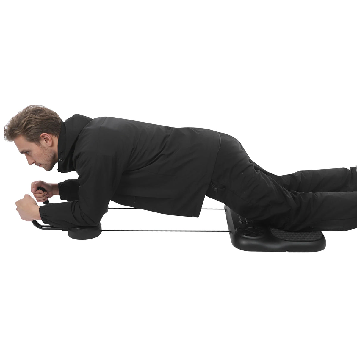 Pilates Board Multifunctional Abdominal Board Portable Reformer Kit With Timer