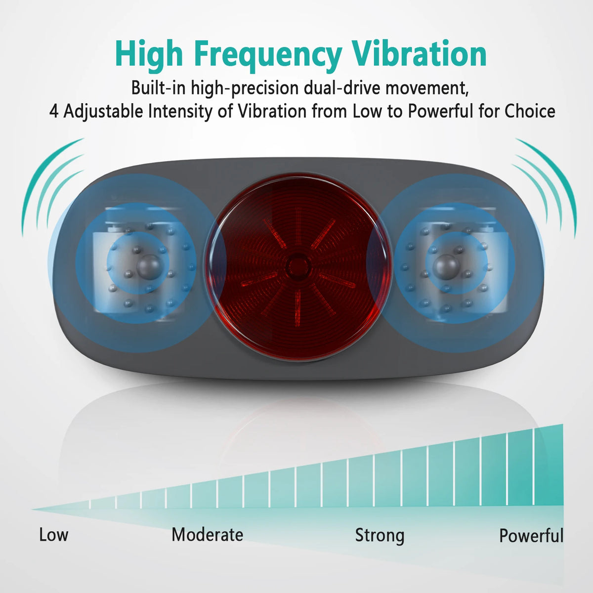 Wireless Slimming Belt Abdominal Massager With 4 Vibration Modes Heating