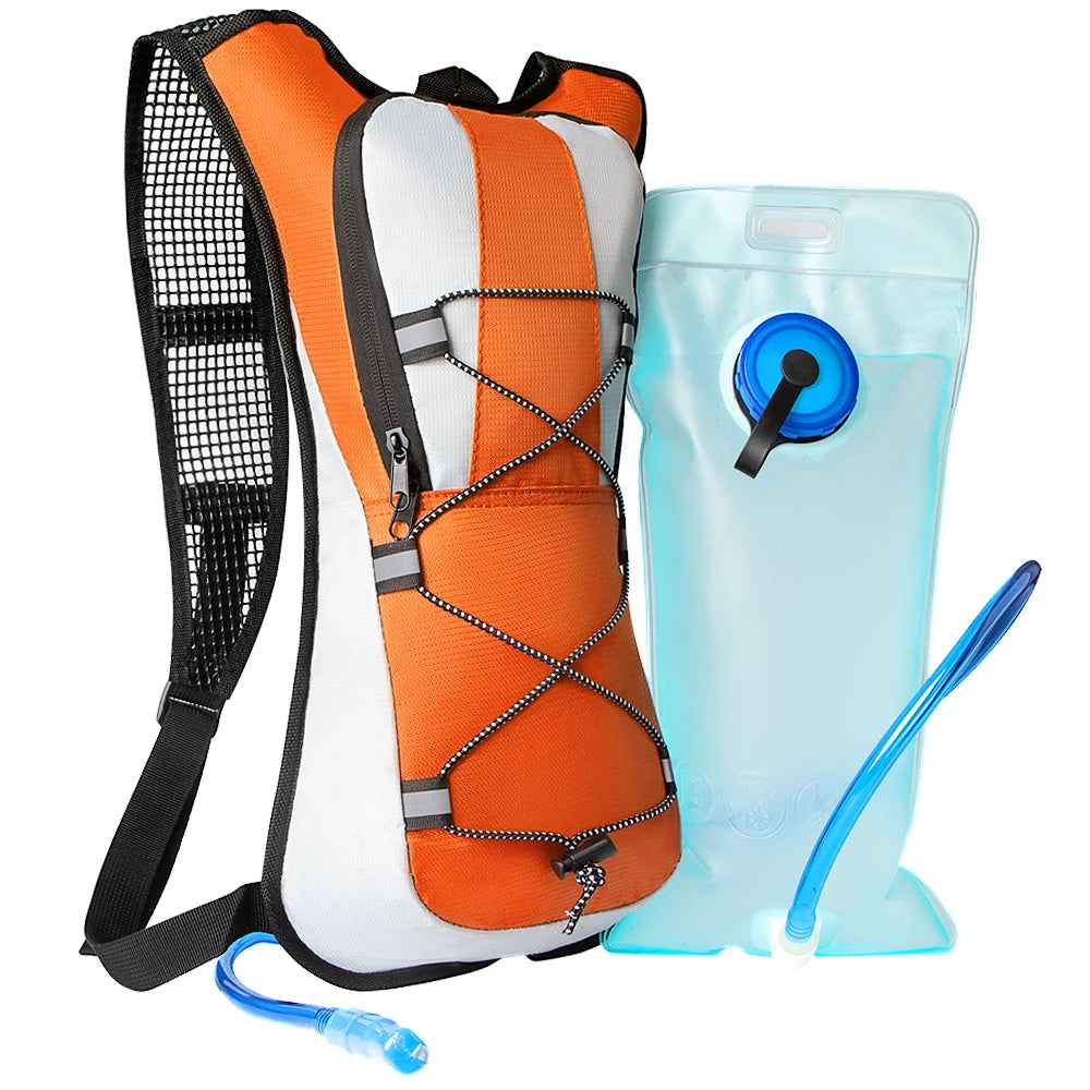 CXMMGG Lightweight Hydration Backpack With Water Bladder For Hiking And Cycling