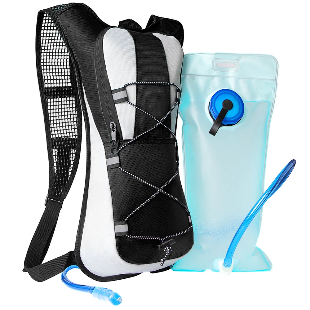 CXMMGG Lightweight Hydration Backpack With Water Bladder For Hiking And Cycling