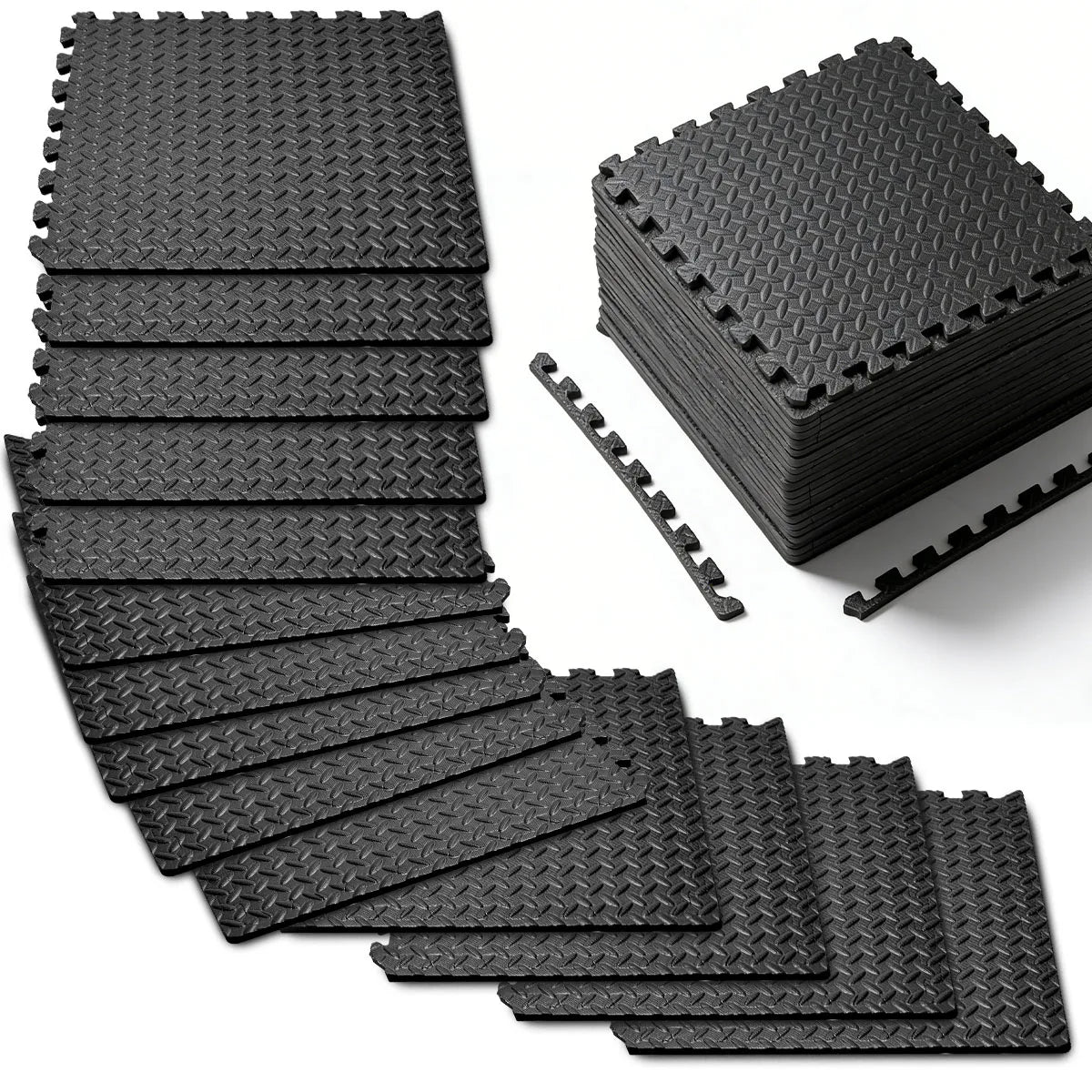 Eva Interlocking Foam Exercise Mat For Home Gym Flooring