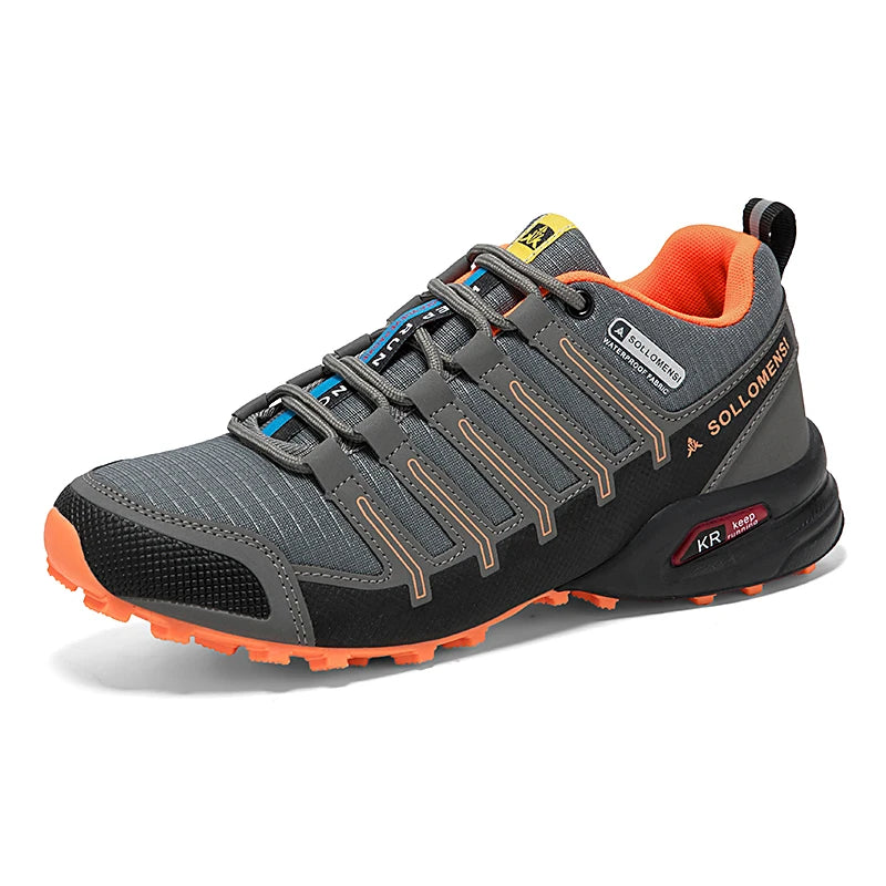 CC Chengta Men Waterproof Hiking Shoes Durable Outdoor Trekking Footwear