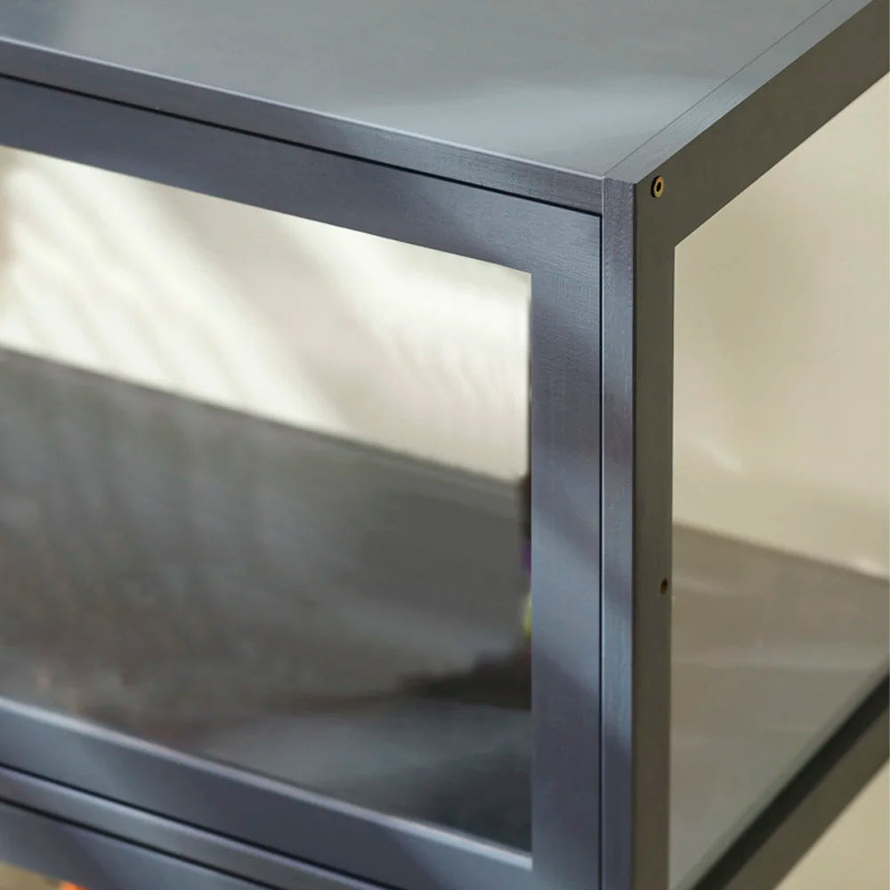 Acrylic Display Case for Anime Figures Collectibles with Detachable Shelves