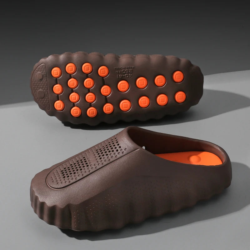Parzival Men Outdoor Slides Soft Breathable Non Slip Walking Sandals