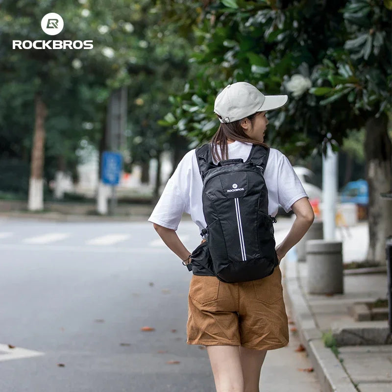 Rockbros Rainproof Hiking Backpack For Cycling And Camping