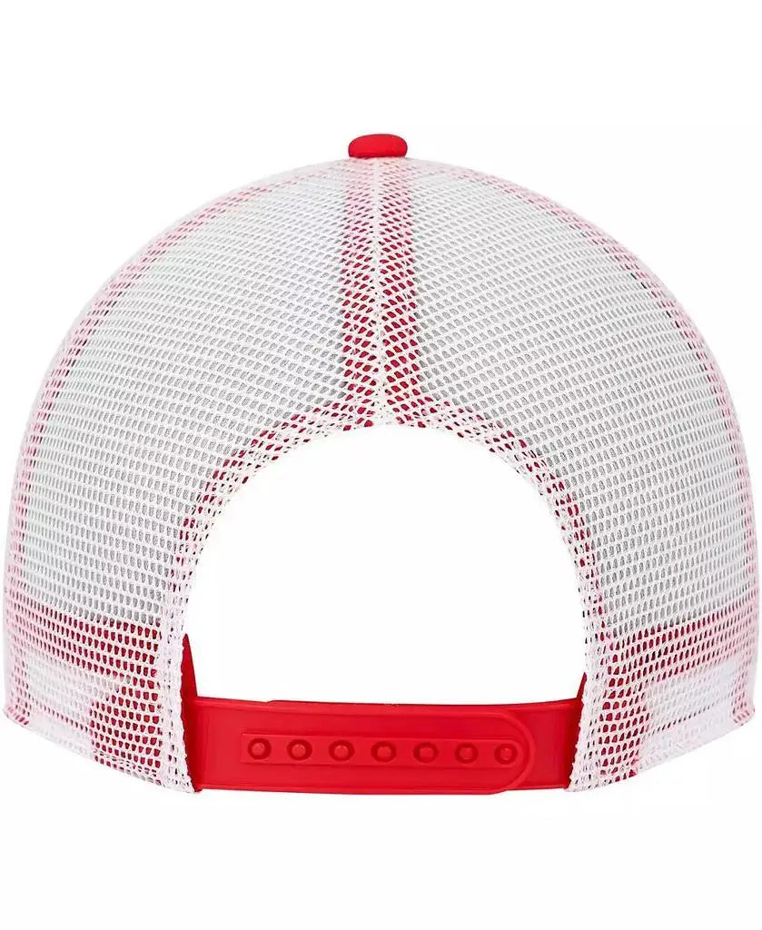 Nike Men's Red Canada Soccer Classic 99 Trucker Snapback Hat Sports Running Cap Headwear