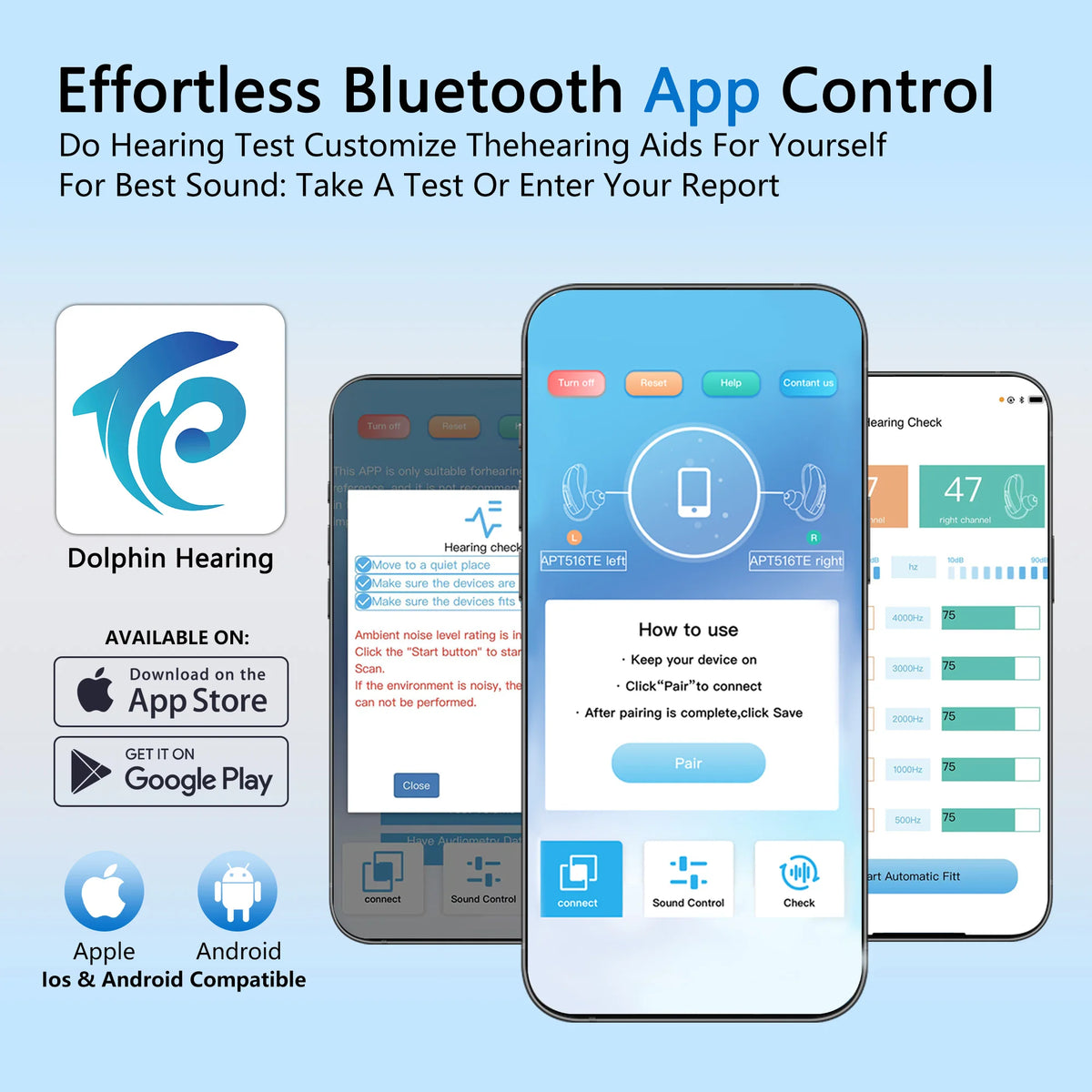 Zepau Rechargeable Digital Hearing Aids With Smart App Control