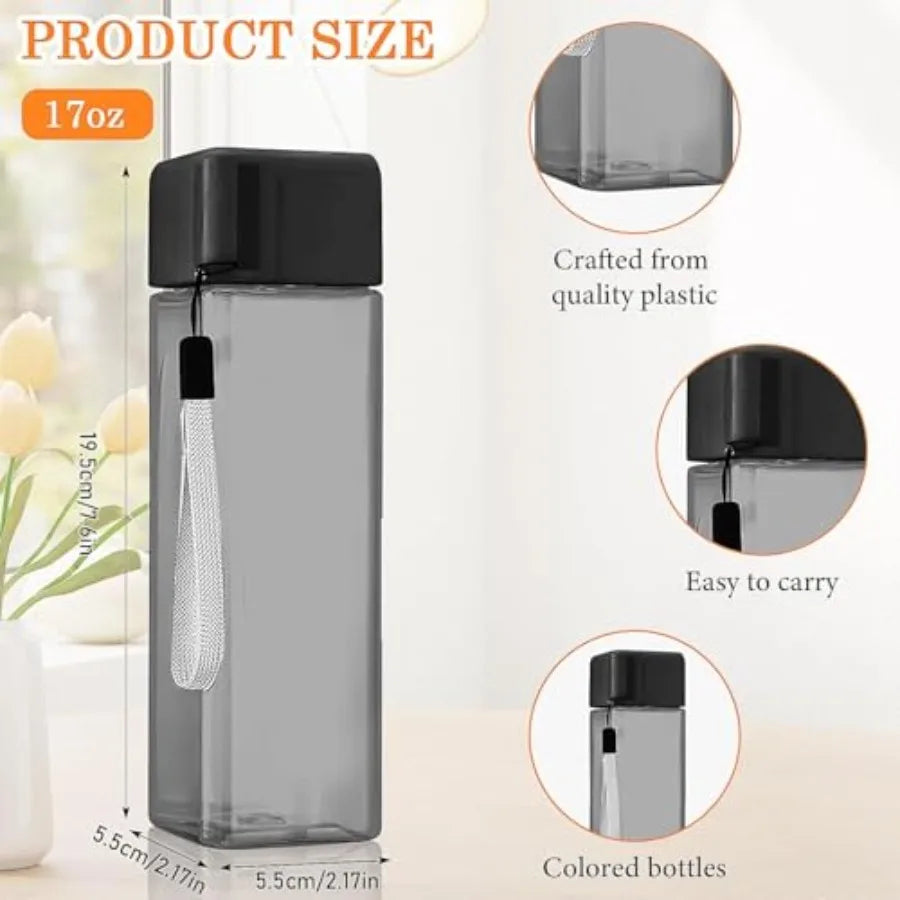Portable Reusable Leakproof Plastic Water Bottle For Sports