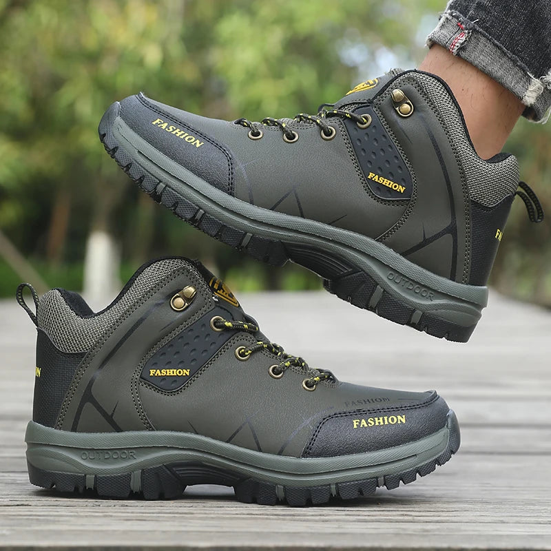 Big Running Men Waterproof Hiking Boots Outdoor Shoe