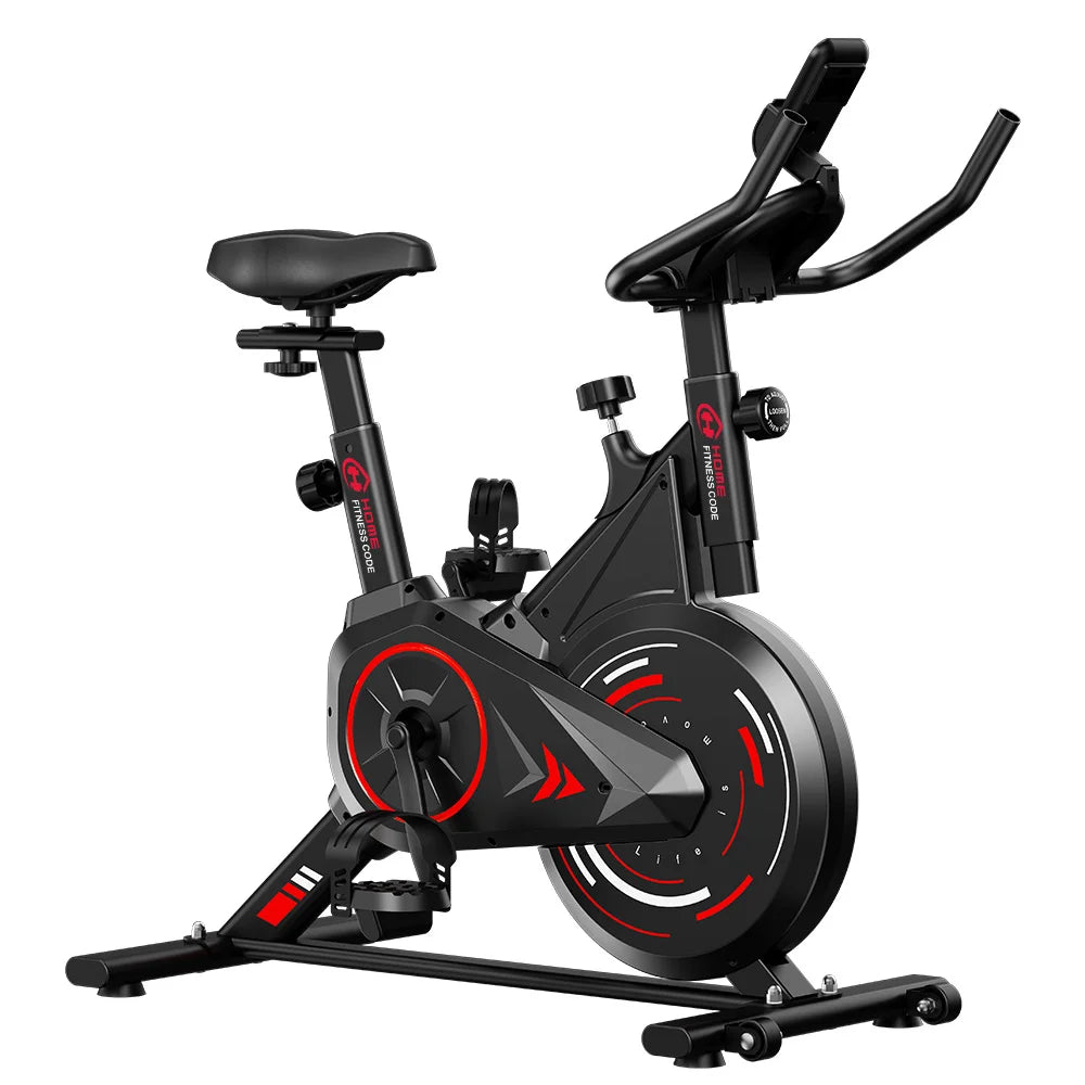 Botifly Folding Stationary Bike With LCD Display And Steel Frame