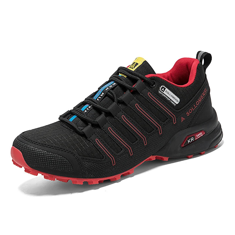 CC Chengta Men Waterproof Hiking Shoes Durable Outdoor Trekking Footwear