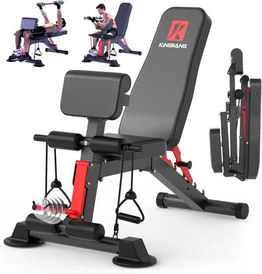 Foldable Pre Assembled Dumbbell Bench With Adjustable Levels
