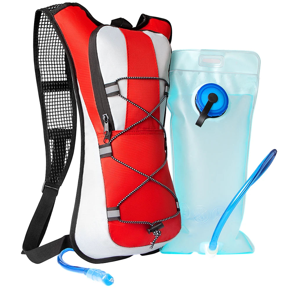 CXMMGG Lightweight Hydration Backpack With Water Bladder For Hiking And Cycling