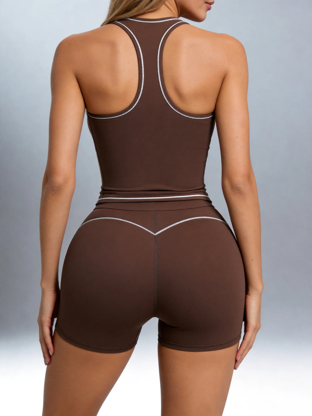 Airila Women Two Piece Yoga Set With Removable Pads Fitness