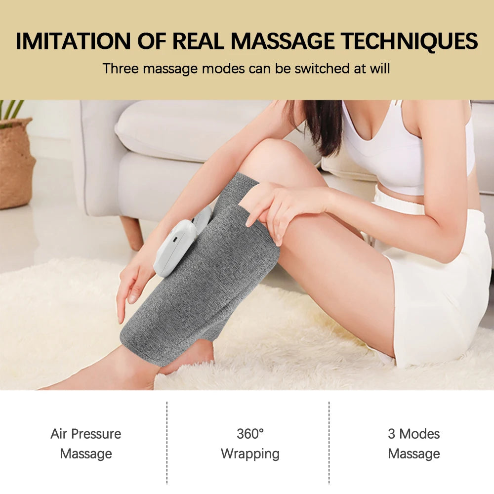 Hailicare Wireless Air Compression Calf And Leg Massager