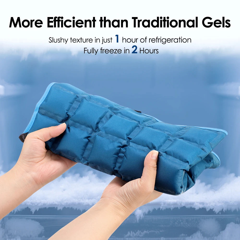 Hailicare Reusable Hot And Cold Compress Wrap For Muscle Relief